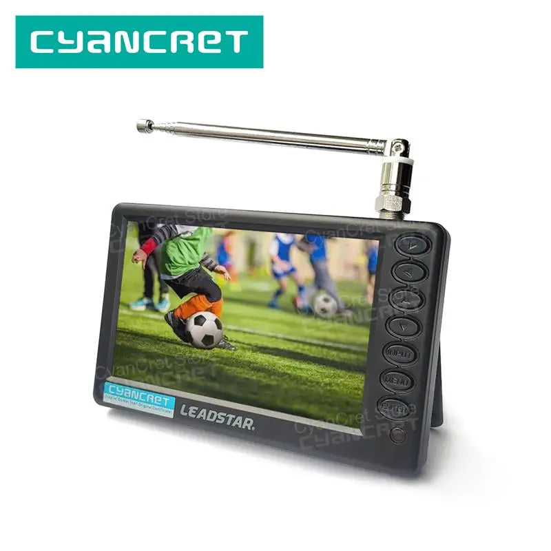 2025 bolso tv d5 5 Polegada DVB-T2 atsc ISDB-T tdt digital e analógico mini pequena televisão do carro portátil tv suporte usb tf ac3