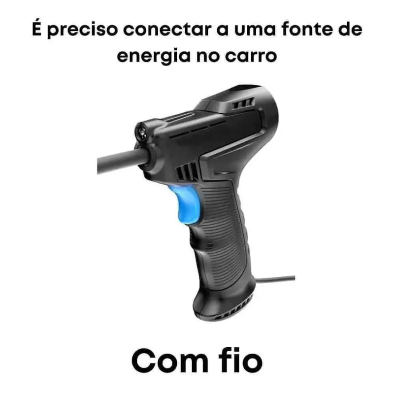 Air Pistol - Compressor de ar do futuro + 3 Bicos Brinde - Frete Gratuito