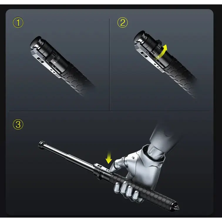 Bastão MultiFuncional Titanium - Frete Grátis