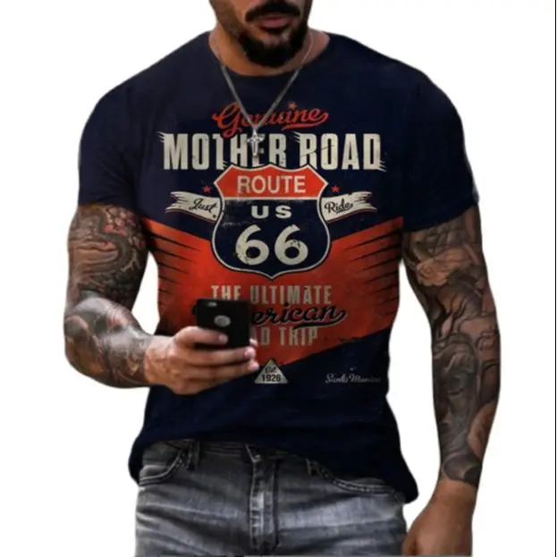 Camiseta Vintage Route