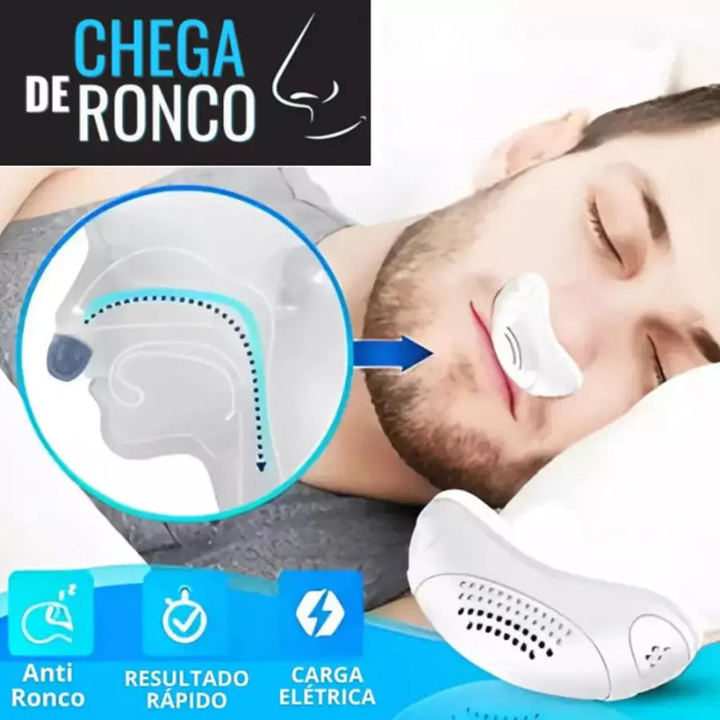 Chega de Ronco - Aparelho Mini CPAP