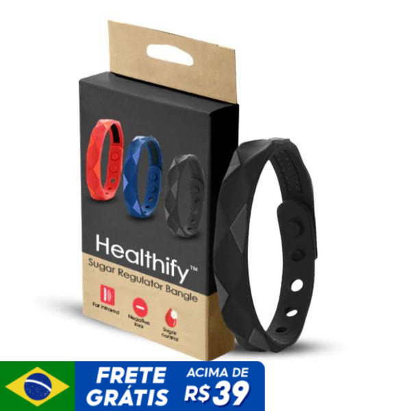 Pulseira Reguladora de Açúcar Healthify™  -  Promoção Especial 🎁 FRETE GRÁTIS + BRINDE 🎁