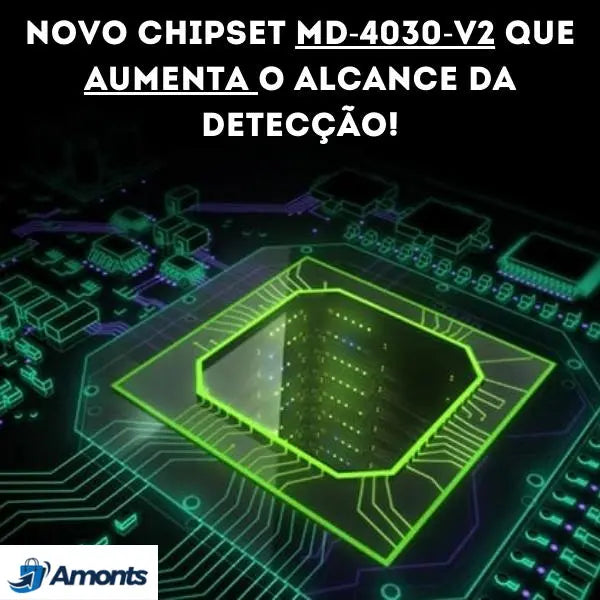 Detector de Metais MD-4030-V2 - Bobina Impermeável