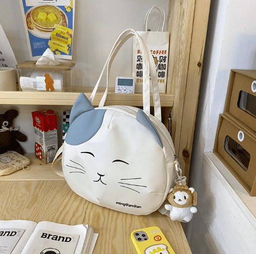 Bolsa gatinhos com chaveiro fofo de brinde - Meow