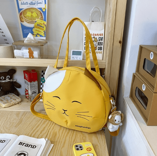 Bolsa gatinhos com chaveiro fofo de brinde - Meow