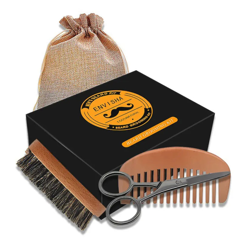 Kit para Barba 5 peças PROMOÇÃO DIA DOS PAIS