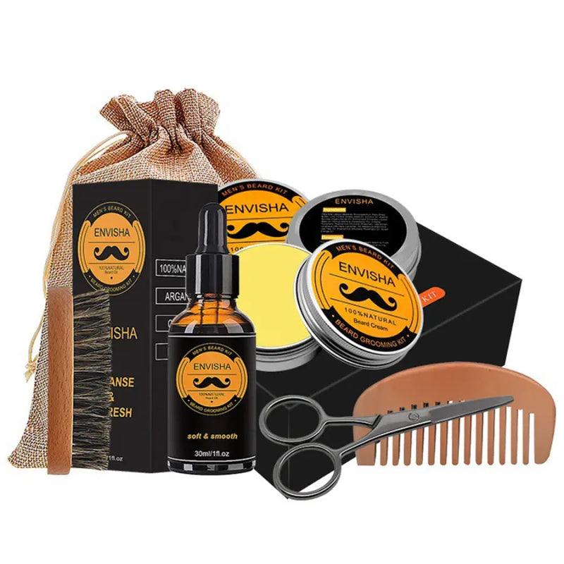 Kit para Barba 5 peças PROMOÇÃO DIA DOS PAIS