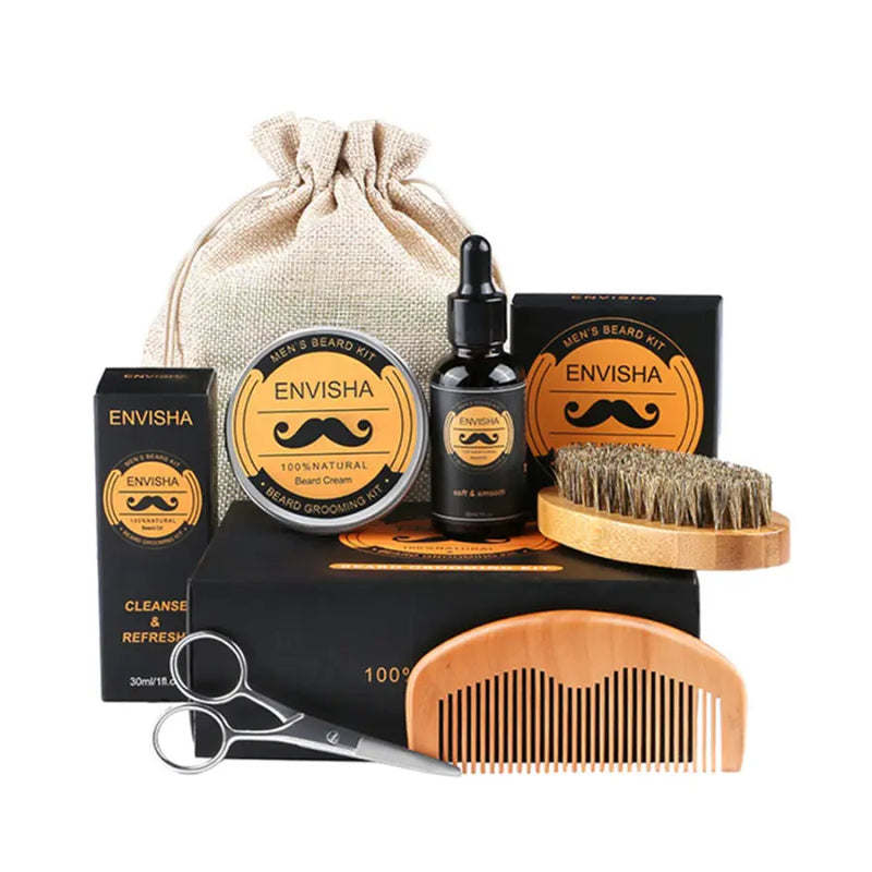 Kit para Barba 5 peças PROMOÇÃO DIA DOS PAIS