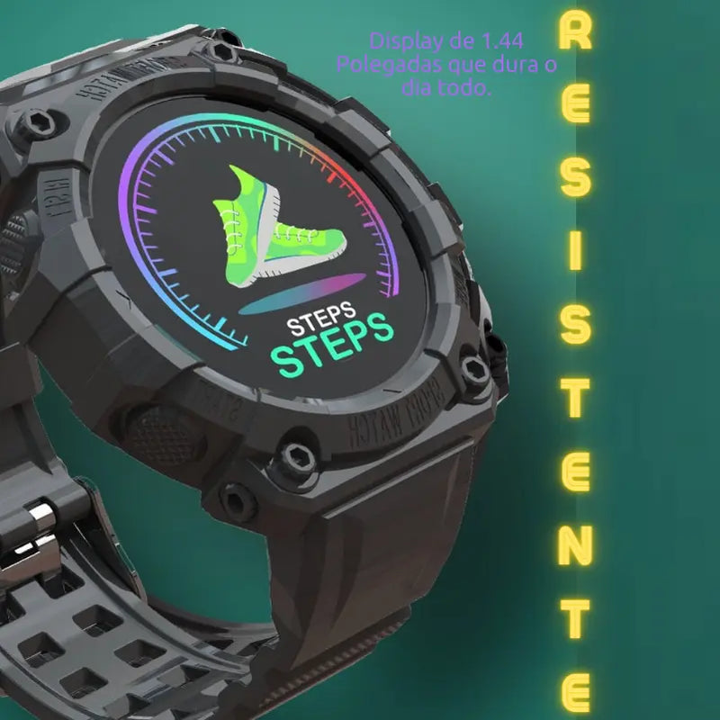 Smart Watch Militar- Ultra Resistente + Pelicula Protetora