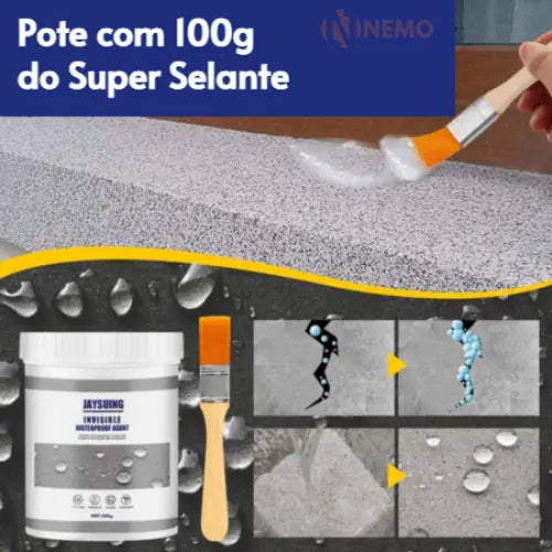 Super Selante Nemo - Chega de Infiltrações e Vazamentos!